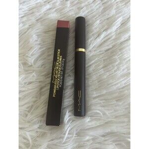 New MAC 887 Peppery Pink Powder Kiss Velvet Blur Slim Stick Lipstick